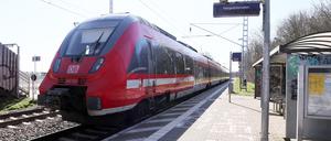 Ein Regionalzug der Deutschen Bahn