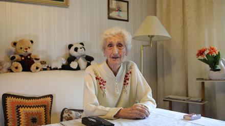 Ilse Schwanz aus Potsdam feiert am 29. Februar ihren 100. Geburtstag.