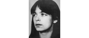 Polizeifoto von Daniela Klette (Bild von 1989), die mit Haftbefehl gesucht wurde.