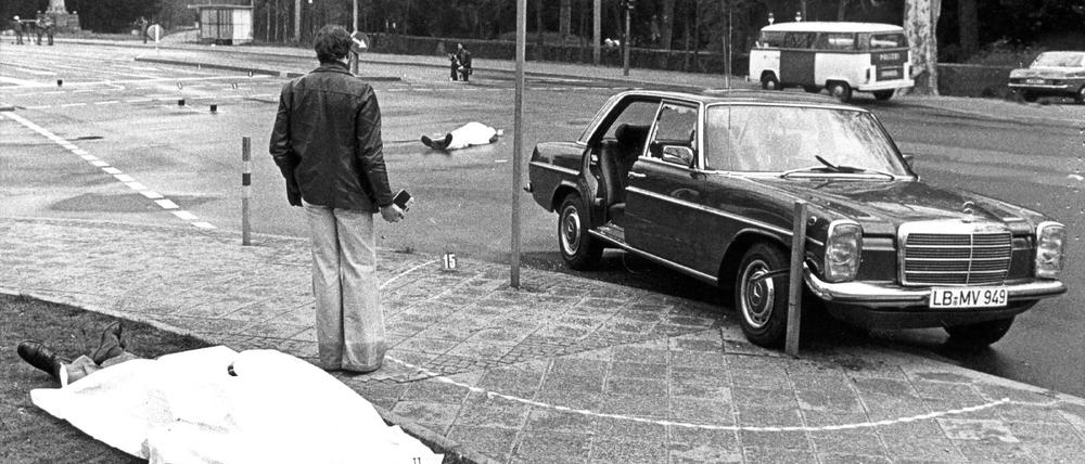 Generalbundesanwalt Siegfried Buback war im April 1977 in seinem Auto ermordet worden. Die RAF bekannte sich zu der Tat.
