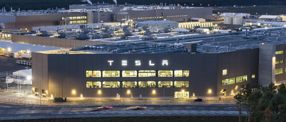 Gruenheide, 23.10.2023 - Tesla Gigafactory.
