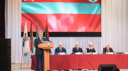 Vadim Krasnoselsky, Oberhaupt der Region Transnistrien in Moldau.