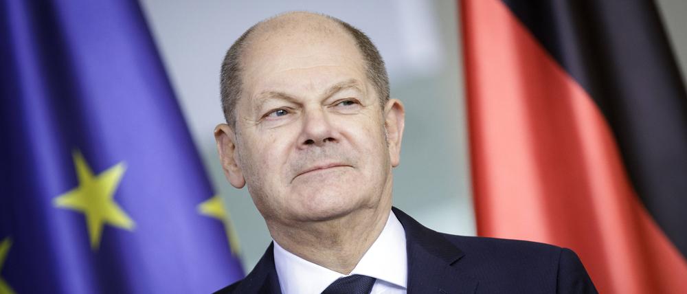 Bundeskanzler Olaf Scholz.