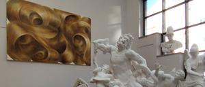 Regt die Fantasie an: Ausstellung „Untangling the Strands“ mit dem gleichnamigen Gemälde der Künstlerin Simone Haack.