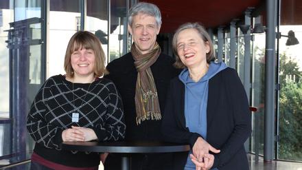Stella Leder und Benno Plassmann haben mit  Bettina Jahnke das Programm der zweiten Ausgabe von „Jüdische Ossis“ vorgestellt.