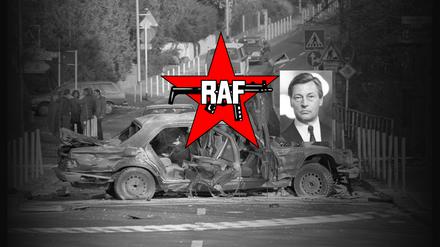 Das Attentat auf Alfred Herrhausen im Jahr 1989.