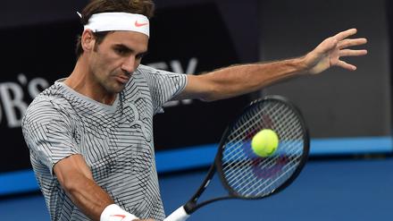 Roger Federers Rückhand ist legendär.