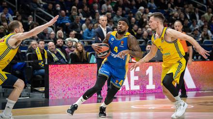 Gegen Maccabi Tel Aviv um Lorenzo Brown hatte Alba keine Chance.
