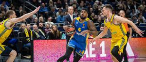 Gegen Maccabi Tel Aviv um Lorenzo Brown hatte Alba keine Chance.