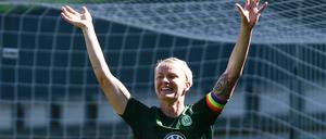 Nilla Fischer, schwedische Nationalspielerin.
