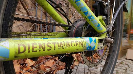 Dienstwagen gibt es auch mit weniger als vier Rädern.
