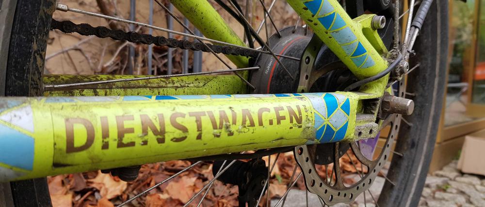 Dienstwagen gibt es auch mit weniger als vier Rädern.