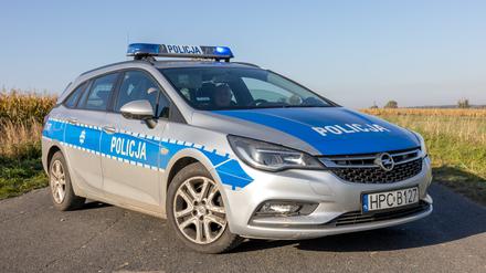 Polnisches Polizeiauto (Symbolbild).
