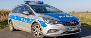 Polnisches Polizeiauto (Symbolbild).
