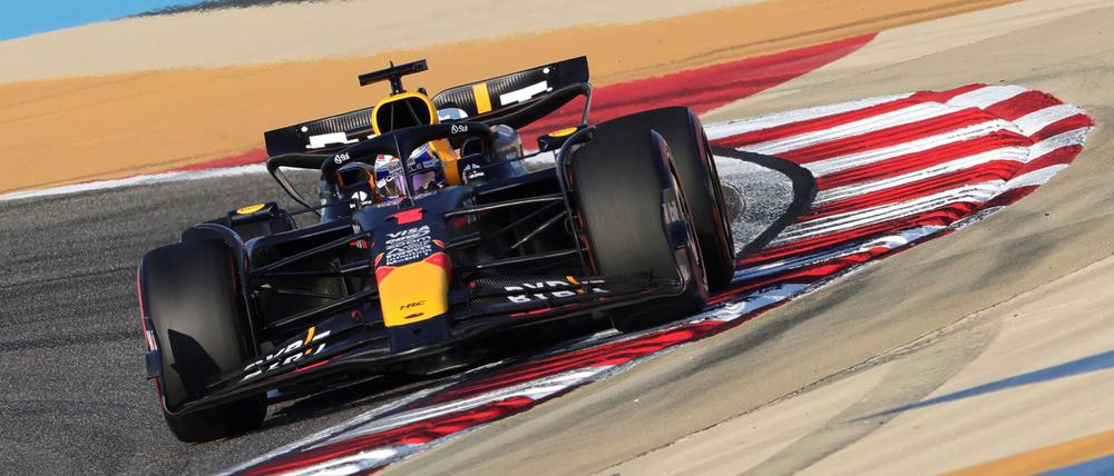 Max Verstappen war am Ende der Qualifikation von Bahrain dann doch wieder der Schnellste.