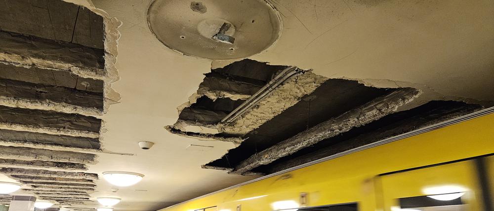 Offene Decken am U-Bahnhof Kottbusser Tor.
