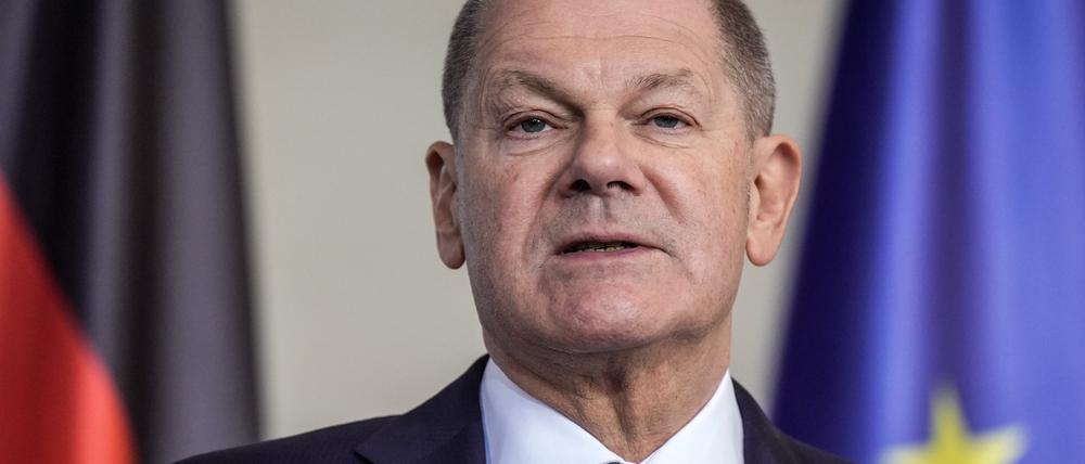 Bundeskanzler Olaf Scholz (SPD)