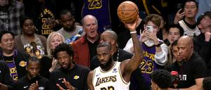 Auch mit 39 Jahren kaum aufzuhalten: LeBron James.