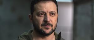 Der ukrainische Präsident Wolodymyr Selenskyj. 