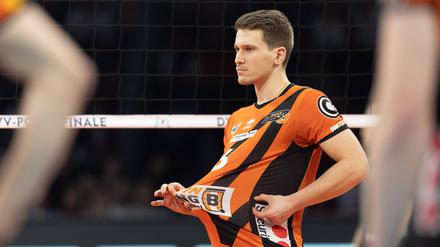 Zuspieler Johannes Tille geriet auf seinem Weg zum wertvollsten Spieler kaum ins Schwitzen. 