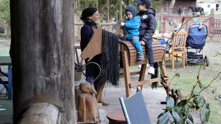 Die Teufelsklause an der früheren Kinder-Tourist-Station in den Ravensbergen. 