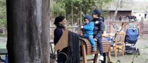 Die Teufelsklause an der früheren Kinder-Tourist-Station in den Ravensbergen. 