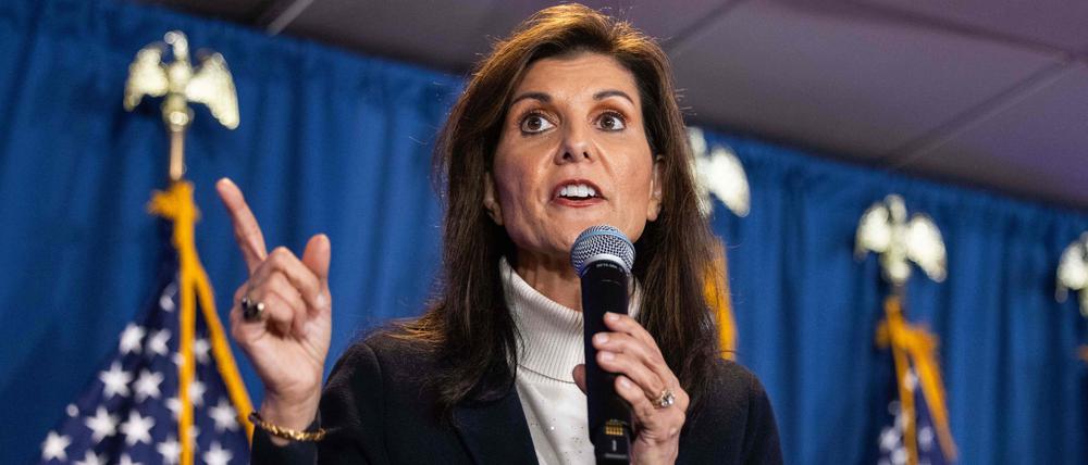 Nikki Haley gewann nur die Vorwahl in Washington gegen Donald Trump deutlich.