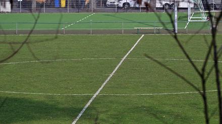 Der Sportplatz in Bornim.