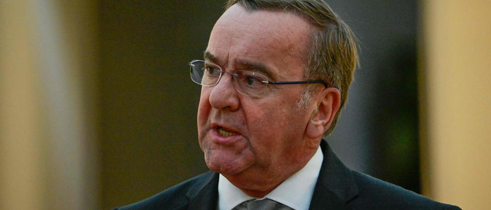 Verteidigungsminister Pistorius.