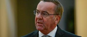 Verteidigungsminister Pistorius.