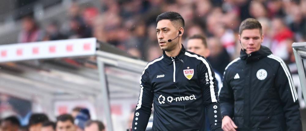 Co-Trainer Malik Fathi erlebt mit dem VfB Stuttgart eine sehr erfolgreiche Saison.