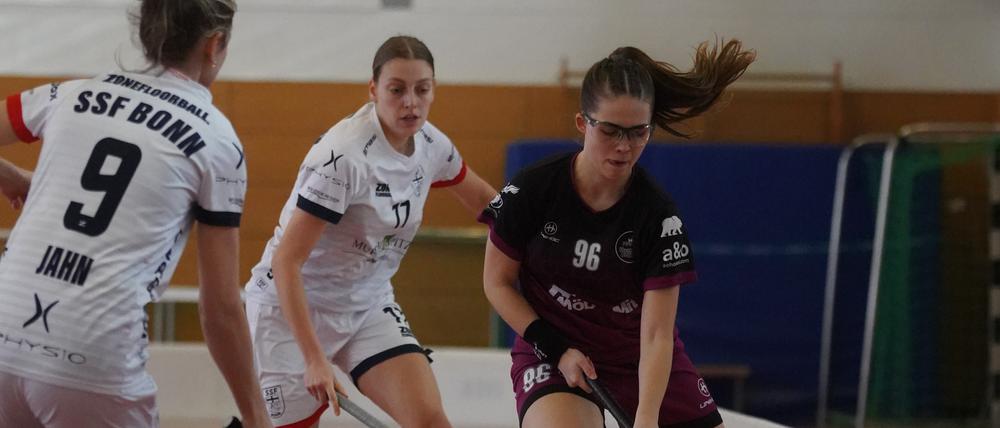 Floorball BB United ist das erste Berlin-Brandenburger Team in der Frauen-Bundesliga. Zusammengestellt ist das Team aus Spielerinnen aus neun Vereinen.