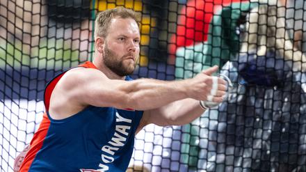 Der Norweger Eivind Henriksen gehört zu den besten Hammerwerfern der Welt.