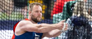Der Norweger Eivind Henriksen gehört zu den besten Hammerwerfern der Welt.