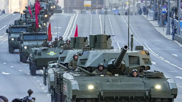 Militärparade in Moskau (Archivbild)