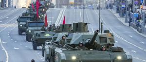 Militärparade in Moskau (Archivbild)