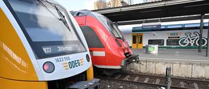 Odeg-Züge sollen am Donnerstag und Freitag fahren.
