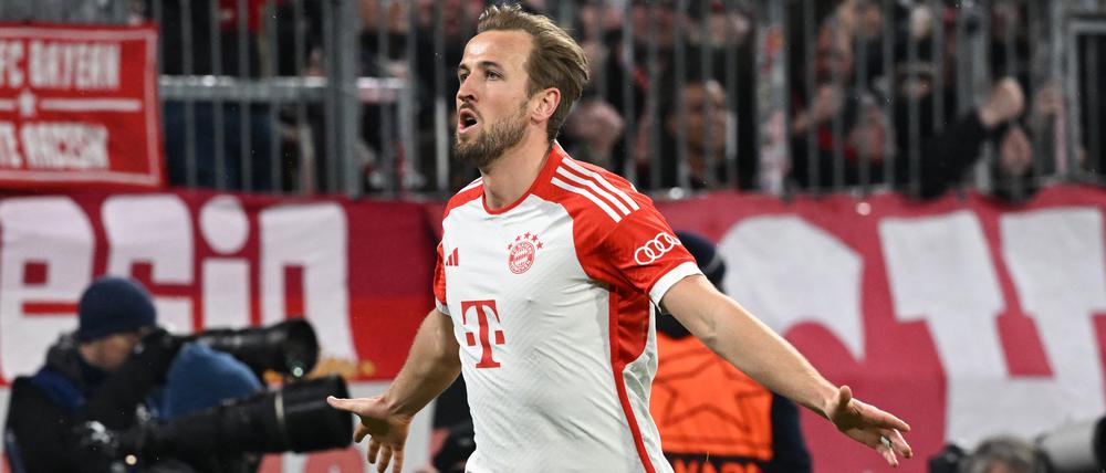 Harry Kane jubelt nach seinem Tor. 