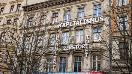 Das „Tuntenhaus“ in der Berliner Kastanienallee.