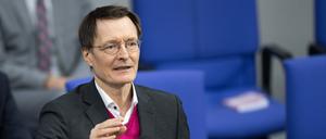 Der Bundesgesundheitsminister Karl Lauterbach (SPD).