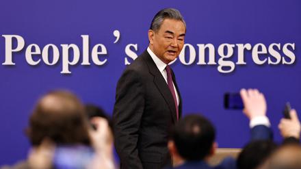 Wang Yi ist Chinas Außenminister.