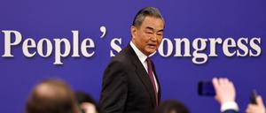 Wang Yi ist Chinas Außenminister.