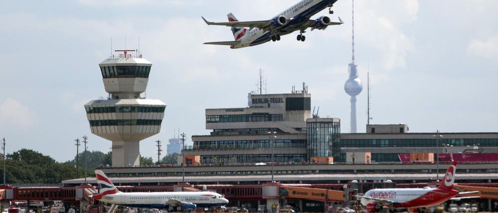 Als am TXL noch Flugzeuge abhoben.