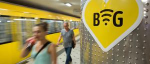 Kostenlos surfen mit der BVG.