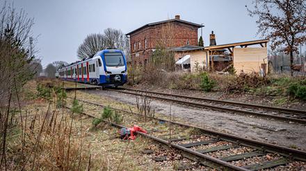 Heidekrautbahn in Berlin.