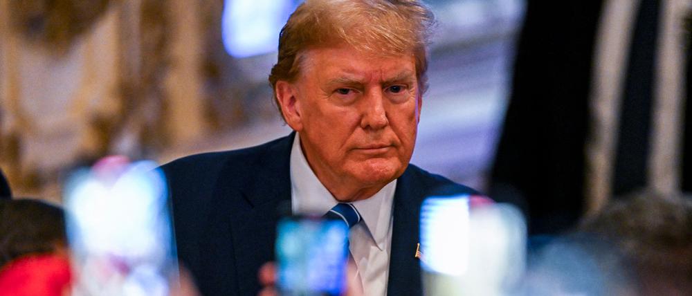 Der ehemalige US-Präsident Donald Trump