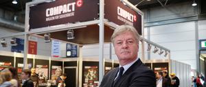 Will der AfD eine Bühne bieten: Jürgen Elsässer, Chef des Compact-Magazins.