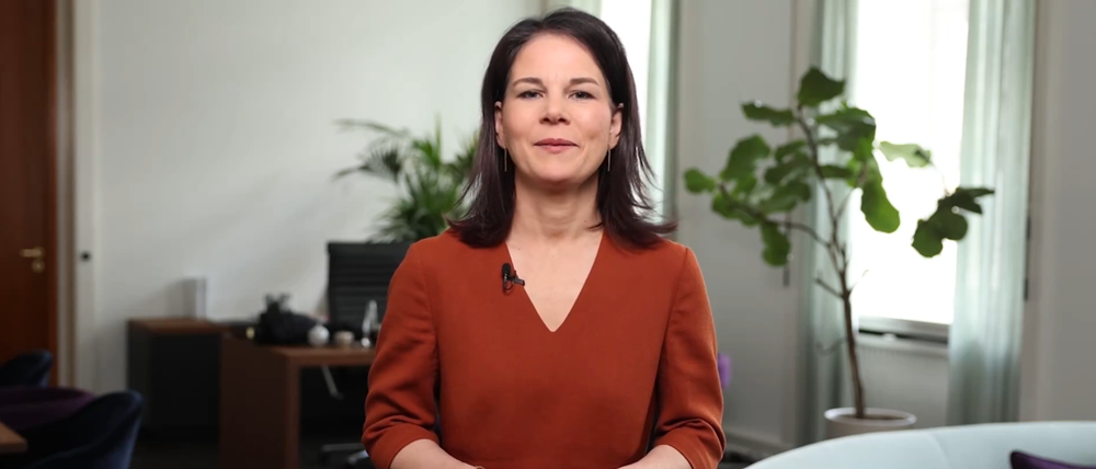 Außenministerin Annalena Baerbock startete eine Videoaktion zum Weltfrauentag.