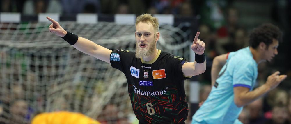 Matthias Musche vom SC Magdeburg fiebert auf das Duell gegen die Füchse hin.