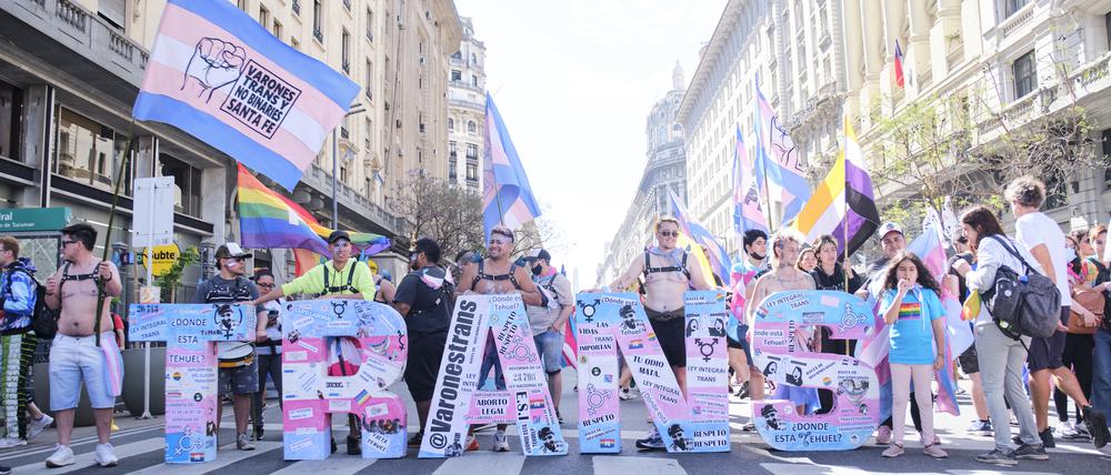 Seit Jahrzehnten sich argentinische Trans-Organisationen für ihre Rechte ein.